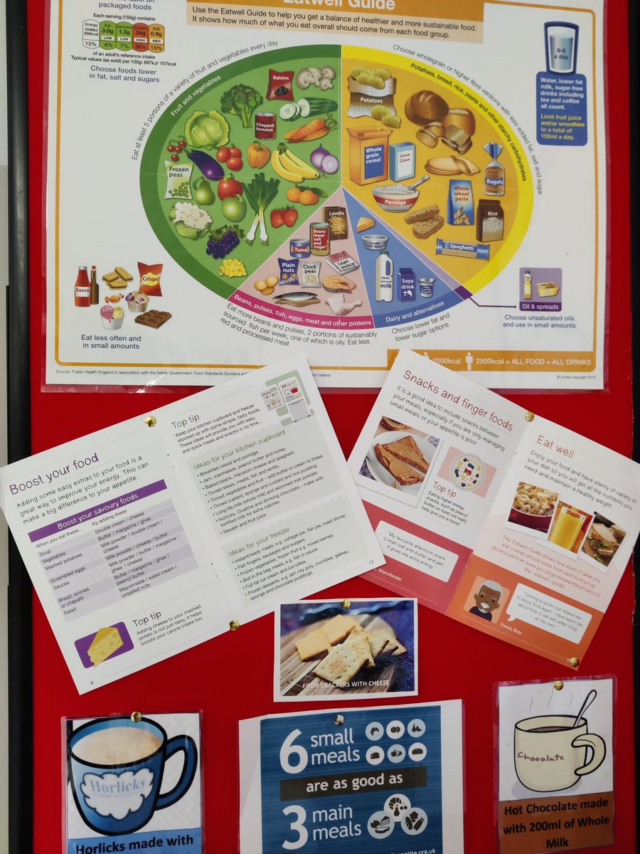 It's Malnutrition Awareness Week our team has set up an educational stand next to the canteen at Royal Bolton Hospital. Please come visit us take a leaflet and learn how we can tackle malnutrition for our patients and the Bolton community 👍 <a href="/boltonnhsft/">Bolton NHS Foundation Trust</a>