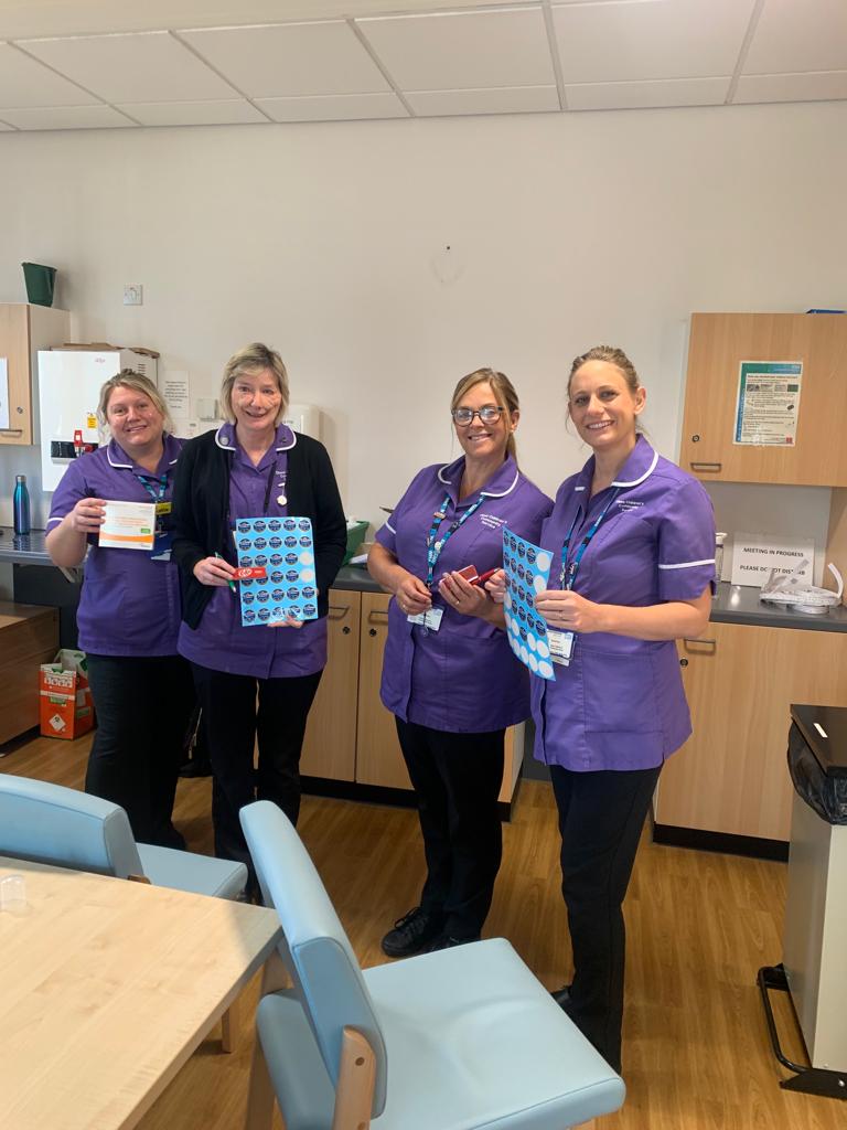 <a href="/LPTDianaservice/">Diana service</a> <a href="/LPTnhs/">Leicestershire Partnership NHS Trust</a> Flu vaccinations for all.
Diana Nurses recieved their vaccine today from Katie Diana Peer Vaccinator.