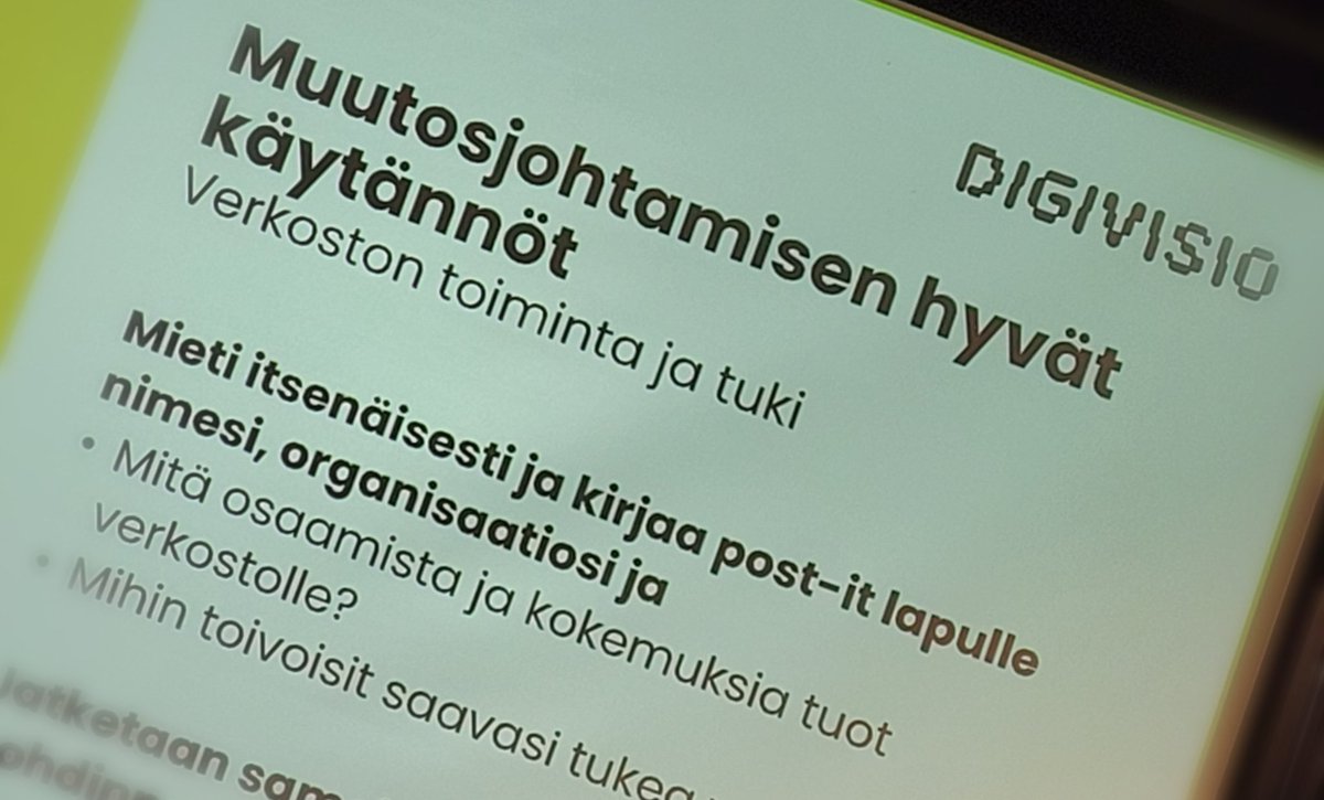 Verkostossa on voimaa. Kasassa ainutlaatuinen koko korkeakoulukentän muutoskoordinaattoriverkosto sparraamassa toisiaan tulevalla muutosmatkalla ja jakamassa hyviä käytänteitä. #Digivisio2030 #muutosjohtaminen