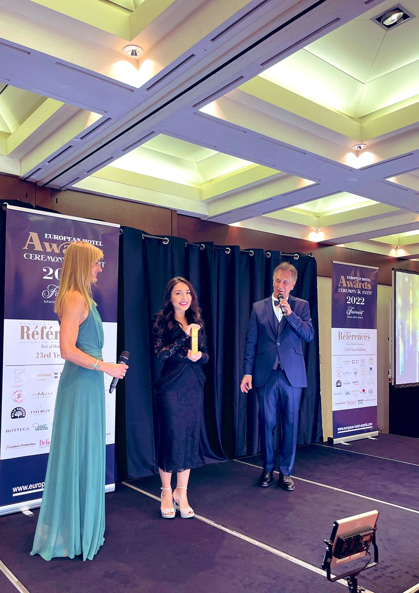 Wow! What a #magic night!
I had the honour to be invited as a guest speaker at the European Hotel Awards Gala Dinner and I was totally surprised to received a #SpecialAward as a recognition for my work and contribution to the development of travel &amp; tourism industry. 
<a href="/ArivaCoin/">Ariva Digital</a>