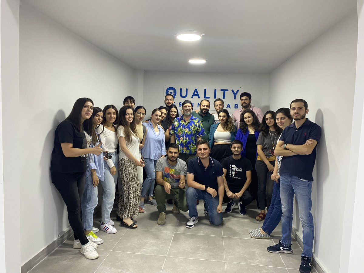 qtechlab's tweet photo. Last week was special!✨
We were thrilled to host a renowned software testing specialist Michael Bolton at Quality Tech Lab. We are the lucky team to enjoy testing guru's Rapid Software Testing class. 

#QualityTechLab #SoftwareTesting https://t.co/cauc5ZcBux
