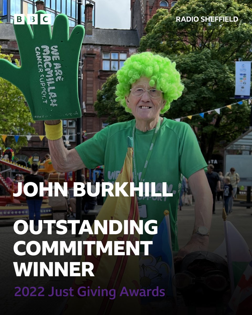 Congratulations John Burkhill 💚