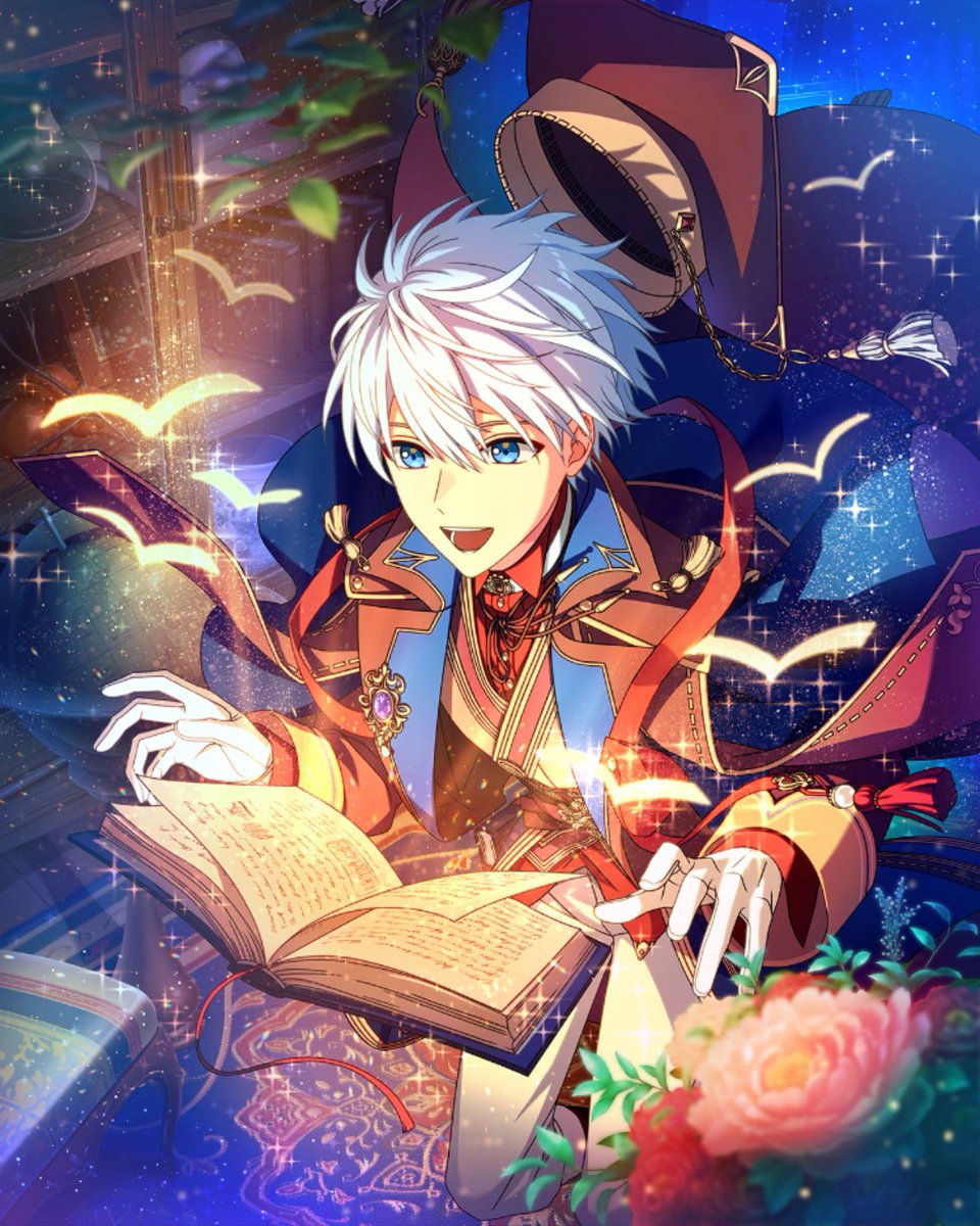 フルカードイラスト 《軌跡記す本屋のファンタジア》SSR 【落陽に継承