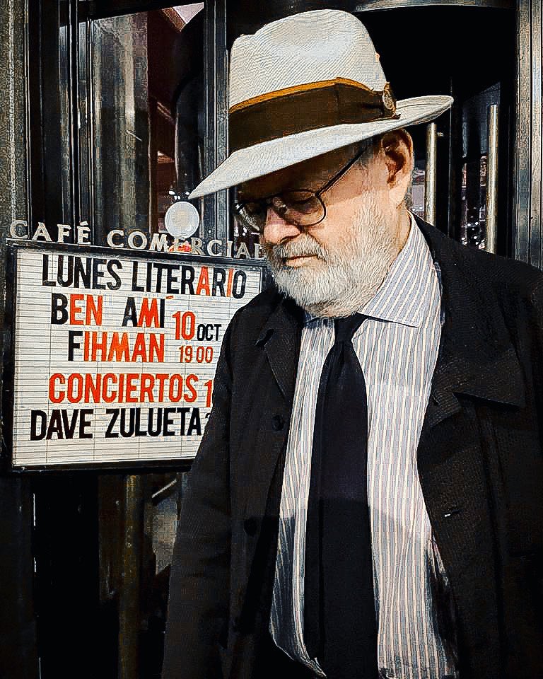 Caza Mayor! Borges, Cioran y Bashevis Singer cazados por Hemingway Fihman en su ultima “novela”