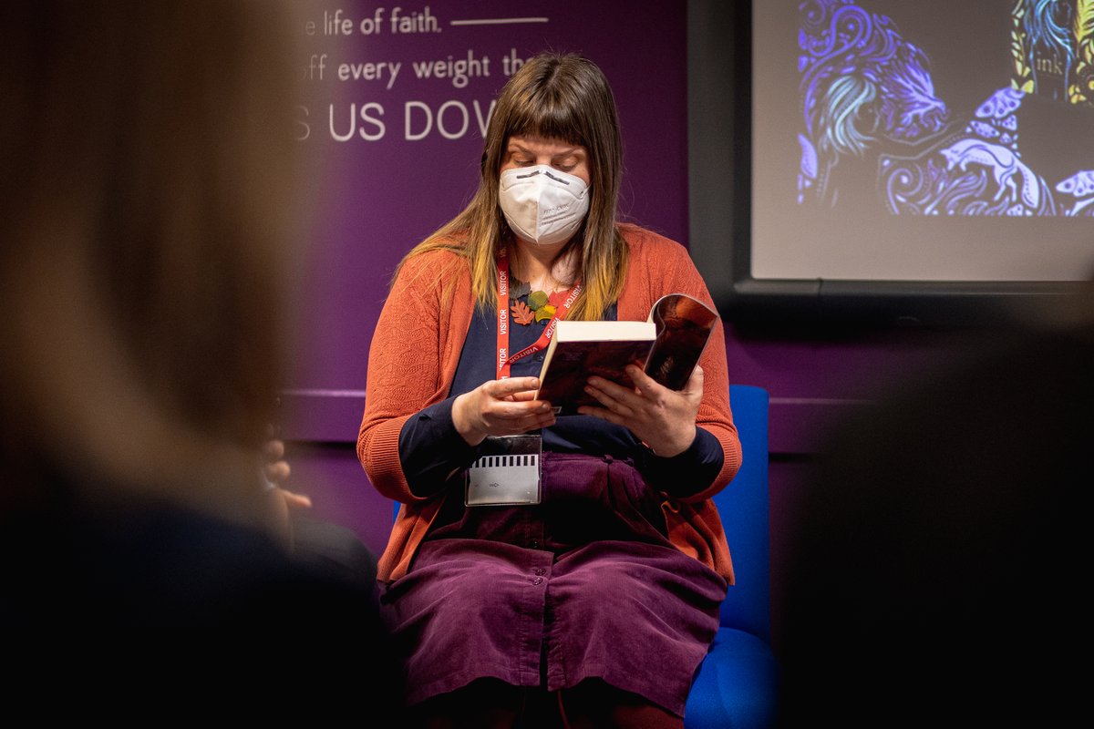 AUTHOR VISIT

We had the fabulous @alicecrumbs visit the Academy to talk to book club students about her book, Ink, which Year 9-11 book club will be reading. Alice introduced her book, read an extract and answered questions. It was a wonderful afternoon.

<a href="/SaintWilfrids/">SaintWilfridsCofE</a>