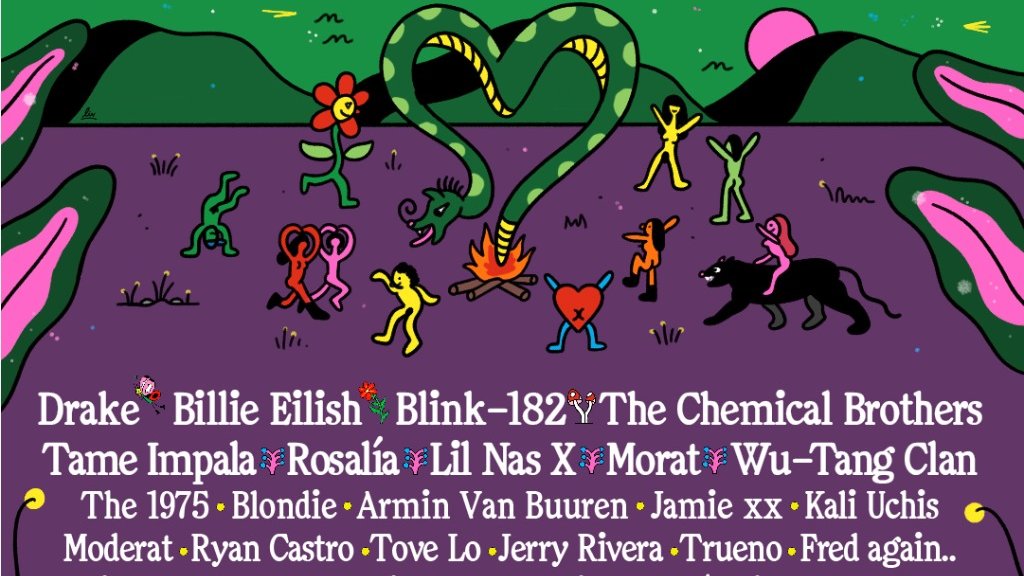 IT’S REALLY HAPPENING!!!!  Dirt Femme is coming to South America for <a href="/LollapaloozaBr/">Lollapalooza Brasil</a>, <a href="/lollapaloozaar/">Lollapalooza Argentina</a>, <a href="/lollapaloozacl/">LollaCL</a> and <a href="/Festereopicnic_/">Festival Estéreo Picnic</a>🎈👽🙌 Let’s cry our hearts out together!!! Argentina, Brasil, Chile and Colombia for the first time finallyyyy❤️‍🔥🇦🇷🇧🇷🇨🇱🇨🇴