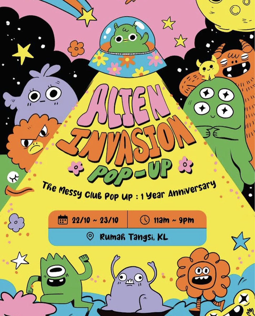 Save the date for Rumah Tangsi Pop up 22/10-23/10