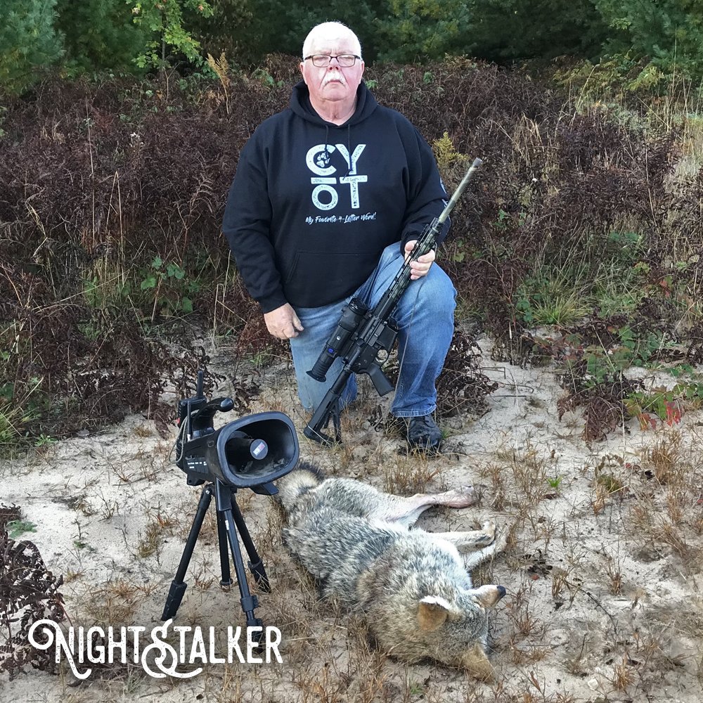 ICOtec1's tweet photo. ICOtec Prostaff Team Michigan - Randy Budde - 10/3/2022

Howls on the Night Stalker is all it took to bring this male in!

#icotecnightstalker #ICOtec #predatorhunting #coyotehunting

Budde Call Bundle -> https://t.co/FrOC2njnXZ https://t.co/qi2Tjxcvmc