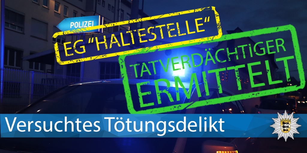 PolizeiAalen's tweet photo. Folgemeldung zu versuchtem Tötungsdelikt

Am Montagnachmittag hat die EG "Haltestelle" einen 41 Jahre alten Mann in #Mainhardt vorläufig festgenommen. 
Er wird verdächtigt, eine 16 Jährige und einen 55 Jährigen lebensgefährlich verletzt zu haben.

PM 👉 https://t.co/r1YqlKYq77 https://t.co/8K1d334Pet
