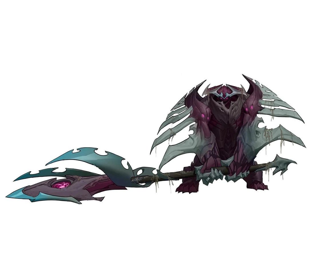 All the Darkin concepts that Aron Elekes has posted, Aron was the primary artist on them and fizzNchips was the primary writer.
* Xolaani
* Horaazi
* Joraal
* Ibaaros