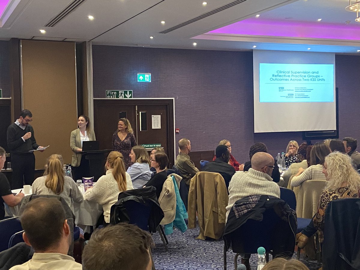 Last but not least we hear from Chessie Wood and Becky Coles-Gale, with an insightful presentation on the use of Clinical supervision and reflective practice in ICU.
#KSSACCCONFERENCE