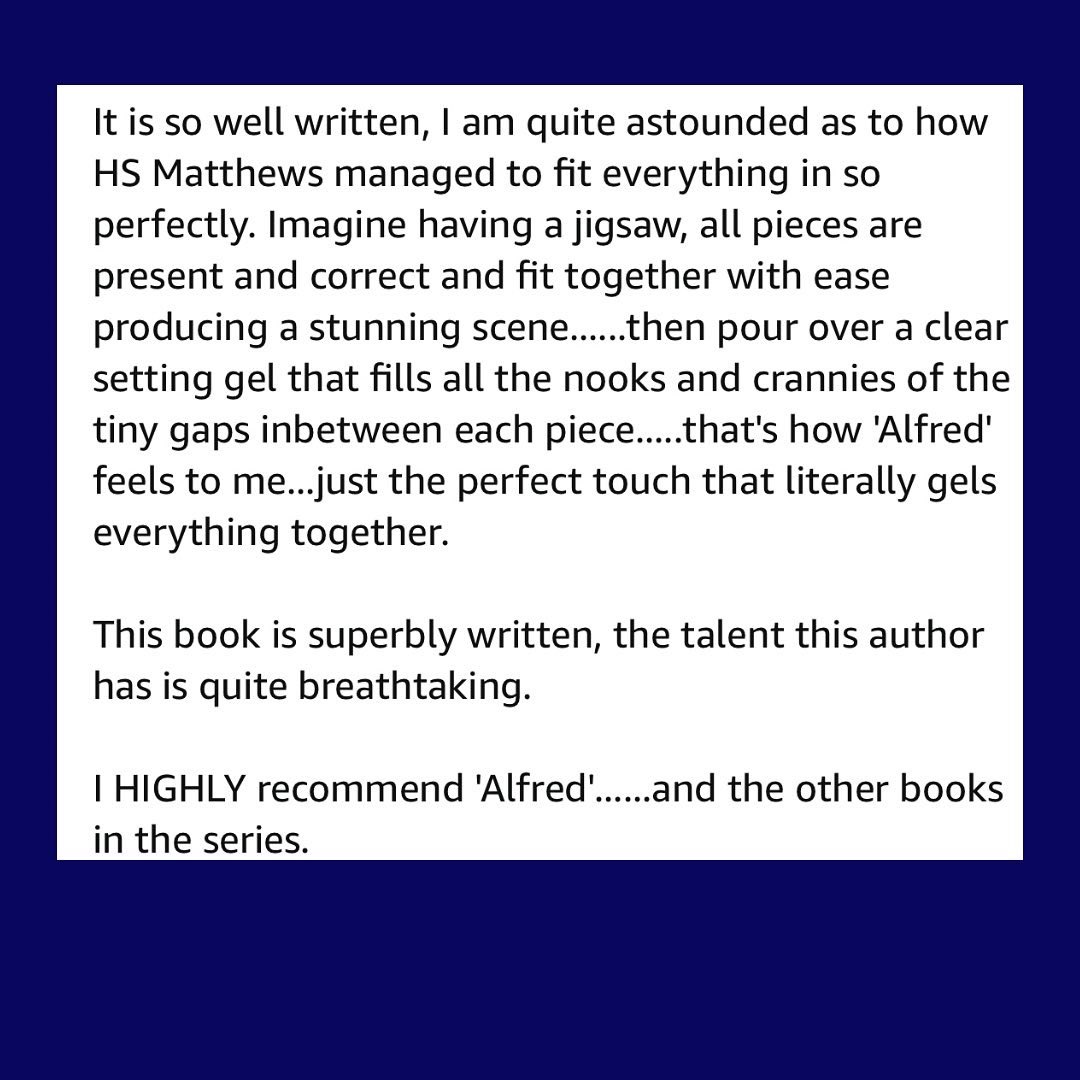 TheHSMatthews's tweet photo. I am in tears, an absolute wreck! This review has reduced me to a puddle!Thank you so much!
#review #grateful #happy #readerssupportingauthors #Readers #readercommunity #booklove #bookstagram #indieauthor #thankyou #fivestars #AuthorsOfTwitter #WritingCommunity https://t.co/iQO2K1yWOI