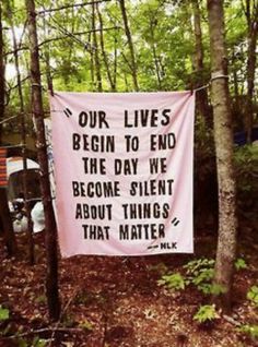 “Our lives begin to end the day we become silent about things that matter.” “That means if we don't say anything, they could get worse or stay the same,” said seventh-grader Amanda Mastrandrea. Amanda felt Dr. King's speech offered them some life lessons.Jan 18, 2019

Dr. Martin Luther King's teachings and legacy seen in a multitude of ways ...