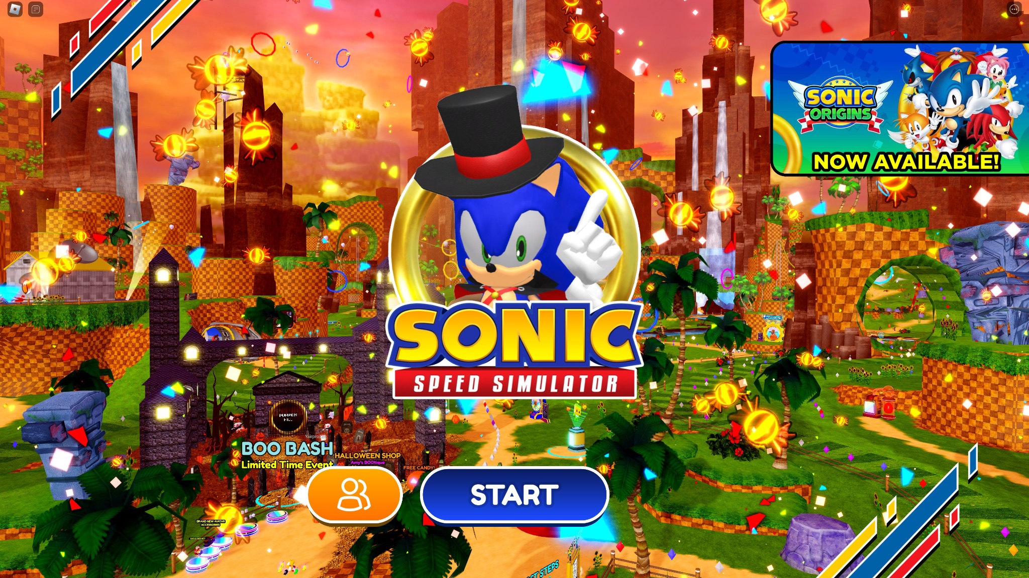 NEW* SECRET FIREWORKS FESTIVAL EVENT CODES In SONIC SPEED SIMULATOR Classic  Sonic Update