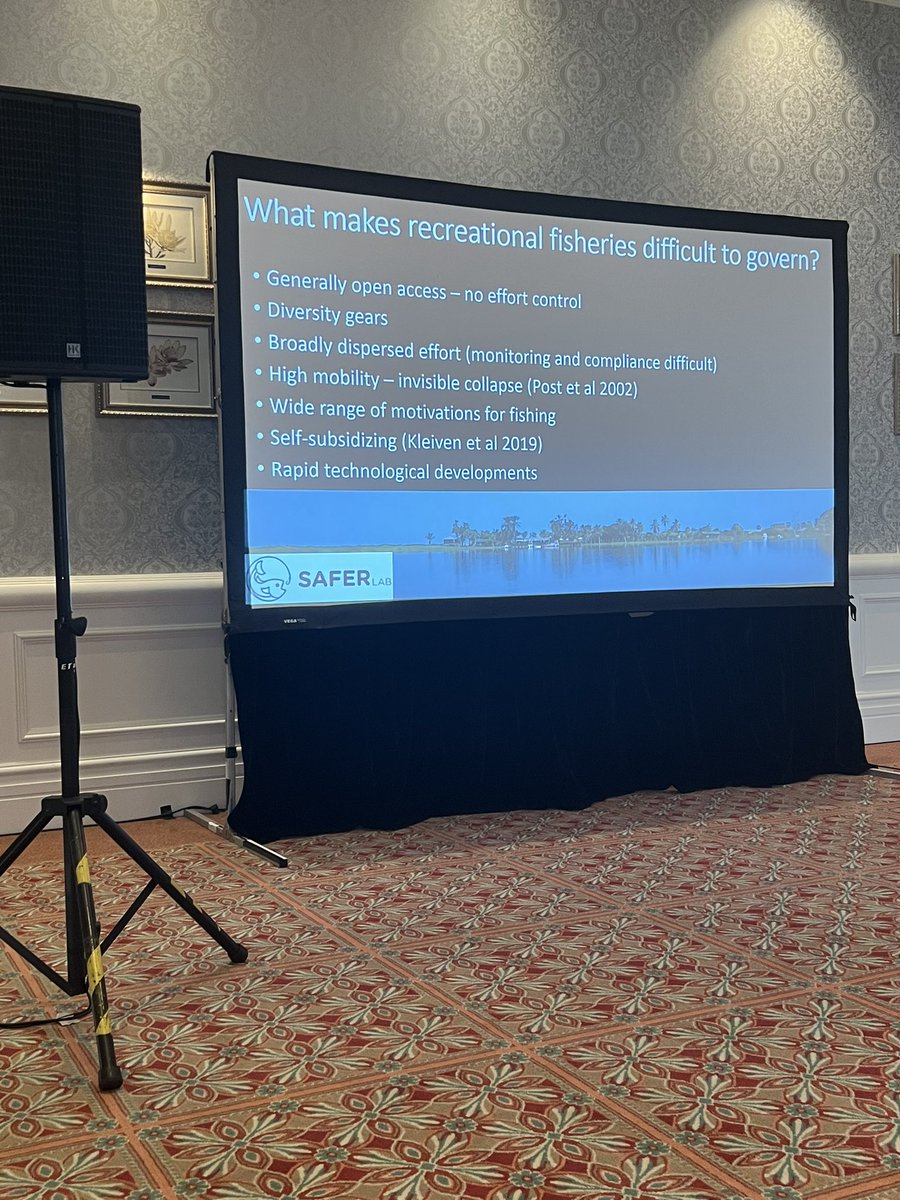 Billfish_Western Indian Ocean (@billfishwio) on Twitter photo #WIOMSA2022
Ongoing! Prof. Warren Potts <a href="/wpotts18/">Warren Potts</a> kickstarts our mini symposia on Rec Fisheries exploring “An overview of challenges facing recreational fisheries management in Africa and abroad” #WIOMSA2022
Ongoing! Prof. Warren Potts <a href="/wpotts18/">Warren Potts</a> kickstarts our mini symposia on Rec Fisheries exploring “An overview of challenges facing recreational fisheries management in Africa and abroad”