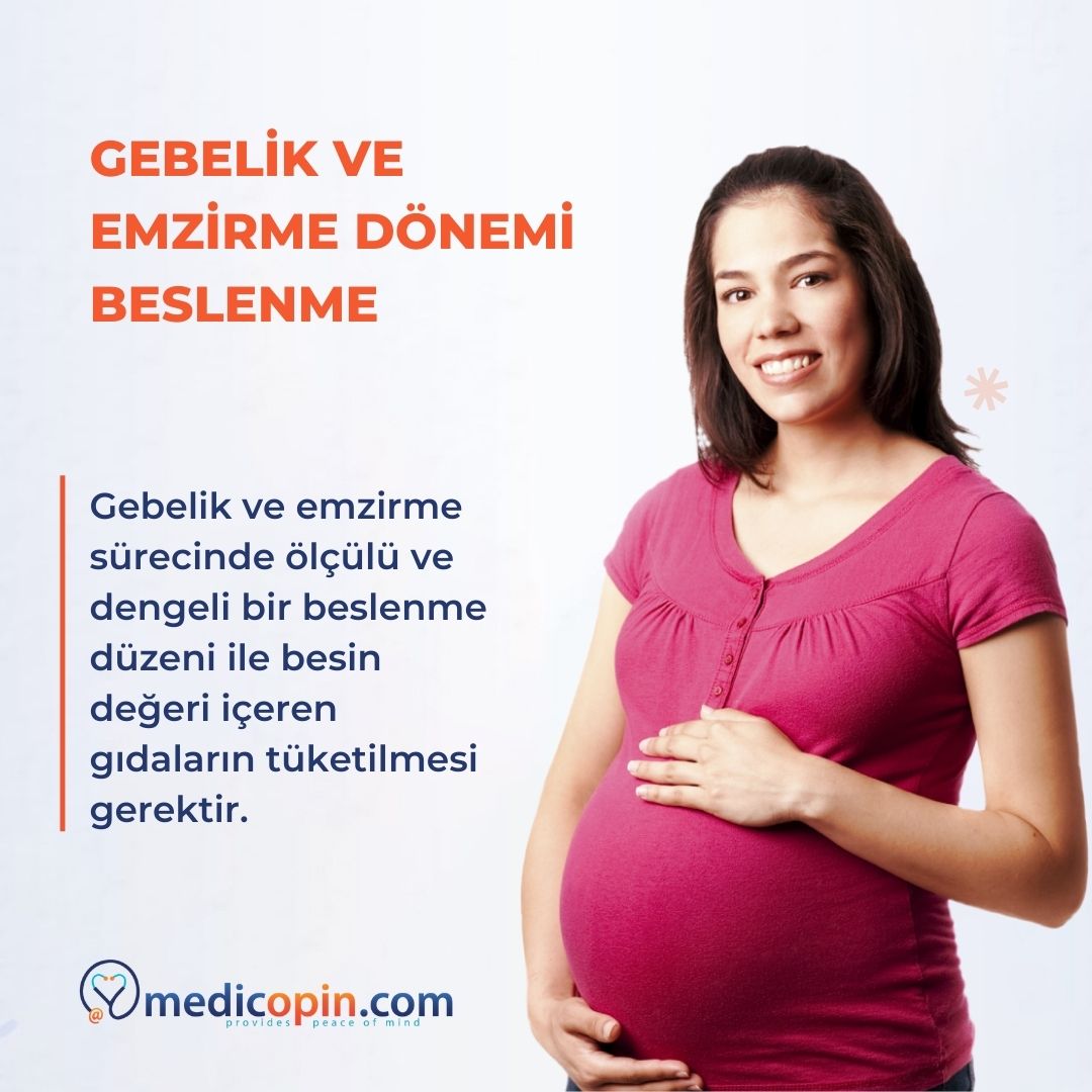 Gebelik ve emzirme dönemlerinin sağlıklı şekilde sürdürülmesi anne ve bebek açısından büyük öneme sahiptir bu nedenle süreç boyunca profesyonel beslenme desteği alınması tavsiye edilir.