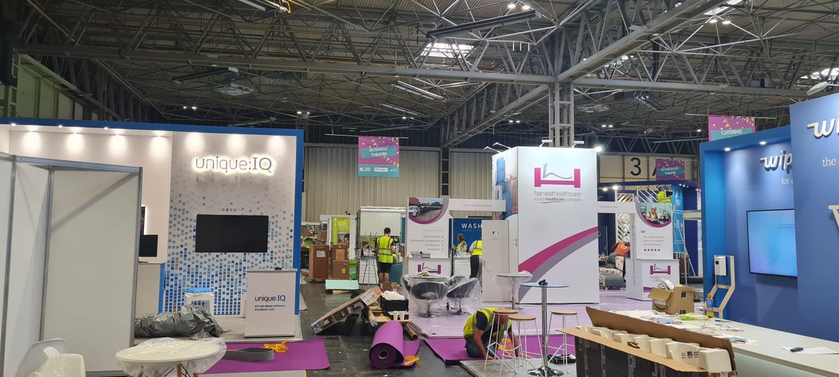 CareShow's tweet photo. Build day has begun🛠 We are getting ready for Care Show 2022 tomorrow! If you haven't already... there's still time to register! ➡ https://t.co/Z8UmCt4Xe9 #CareShow2022 https://t.co/v6zQut6cEW