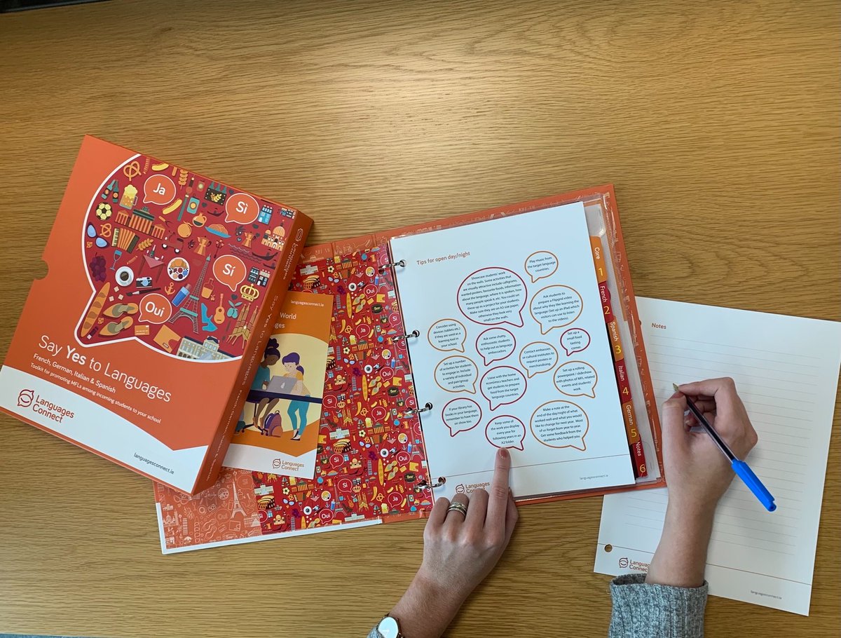 It’s Open Night season and our toolkits have been busy supporting MFL departments as they look to create a memorable and engaging language experience. Remember to use yours if you have yet to host an open night – it is also available to download at bit.ly/3COwbw1