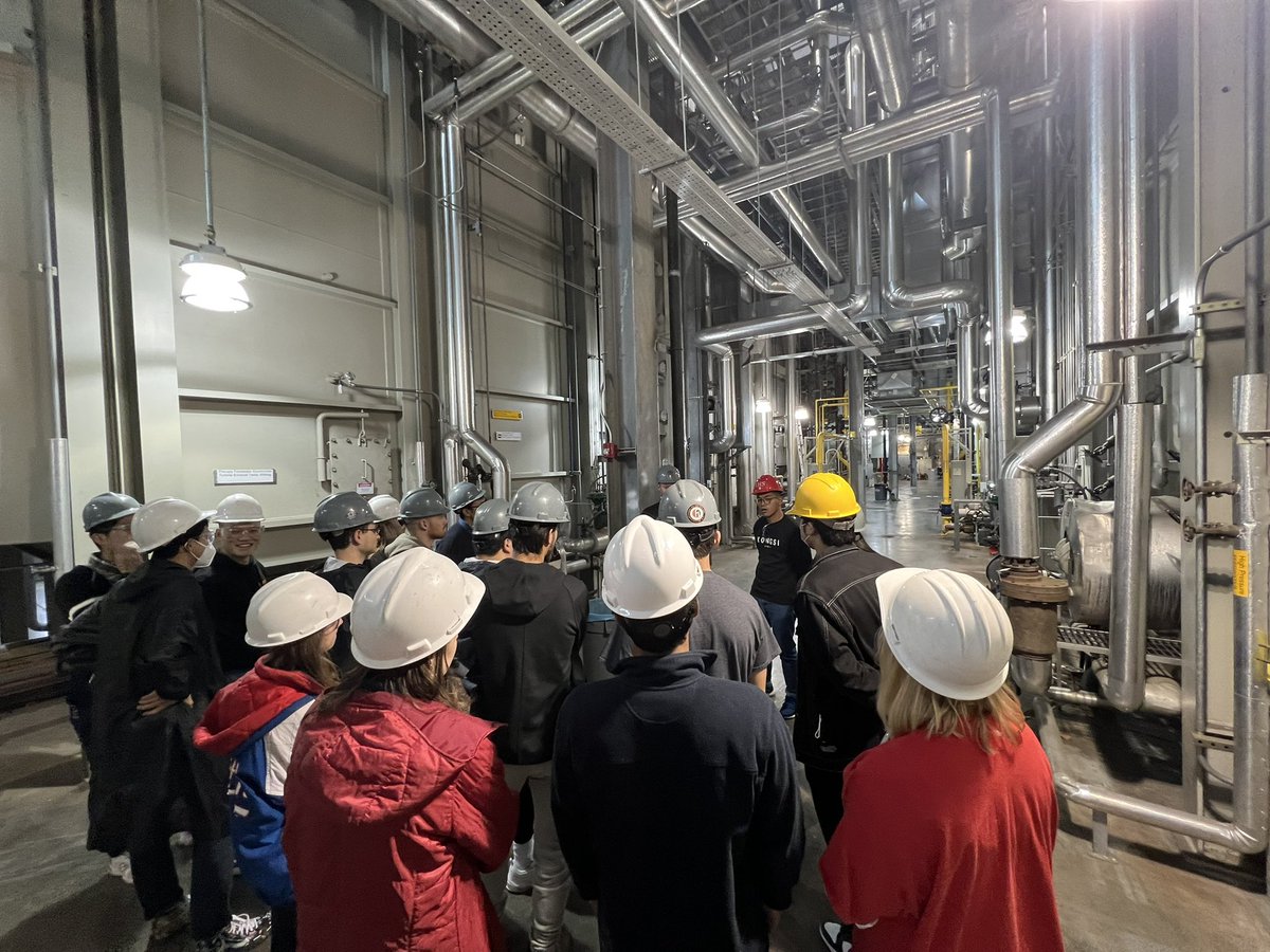 Sadaf Sobhani (@sadafsobhani) on Twitter photo Our visit to the <a href="/Cornell/">Cornell University</a> Central Energy Plant! Students in my class ‘Combustion Processes’ first hand look at real world combustion applications. Thank you to the plant engineers for an amazing tour! Our visit to the <a href="/Cornell/">Cornell University</a> Central Energy Plant! Students in my class ‘Combustion Processes’ first hand look at real world combustion applications. Thank you to the plant engineers for an amazing tour!