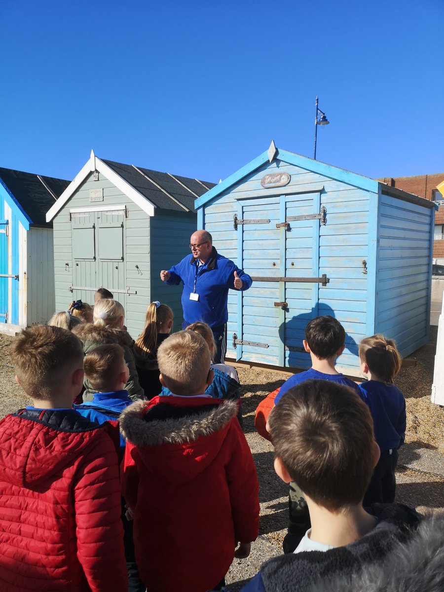We have had a wonderful day in Felixstowe learning about what a seaside holiday was like in the past. Thank you Mr Meekings for teaching us so much.