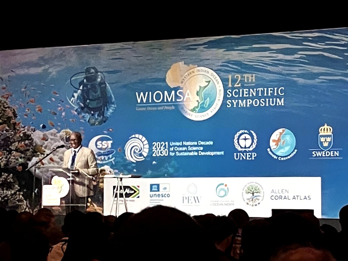 #WIOMSA2022 The #science we need for the #ocean we want in #Africa
➡️ #IOC nurturing a science to policy approach + stronger dialogue w/ scientists, research inst., private op &amp; non-state actors through #ExPLOI #RECOS #Hydromet projects w/ <a href="/AFD_France/">Agence Française de #Développement (AFD) 🇫🇷 🇪🇺</a> <a href="/FFEM_Fr/">Fonds français pour l'environnement mondial (FFEM)</a> <a href="/EUAmbMauritius/">Oskar Benedikt</a>