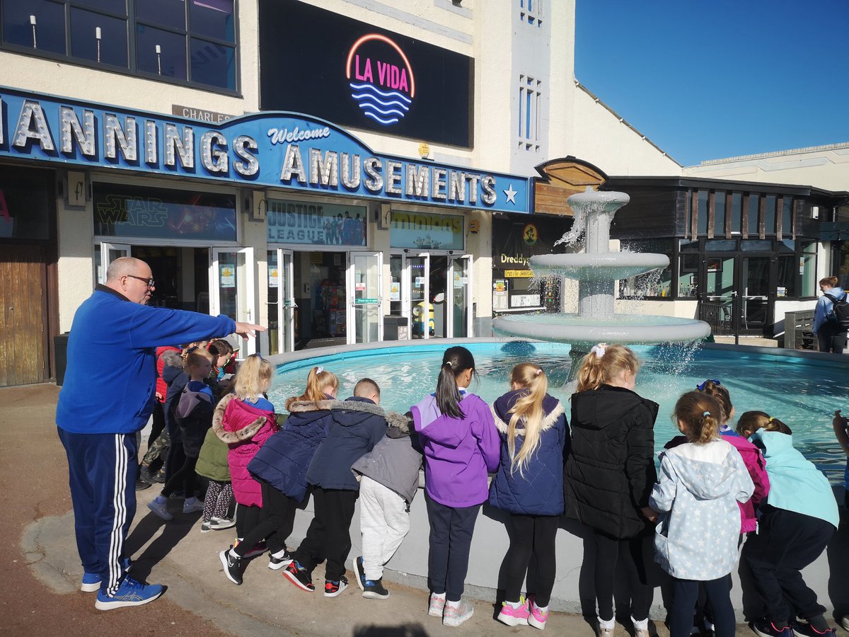 Mr Meekings loved showing us the places he used to love to visit as a young boy. We've all learnt so much. Now on our way home, tired but happy.