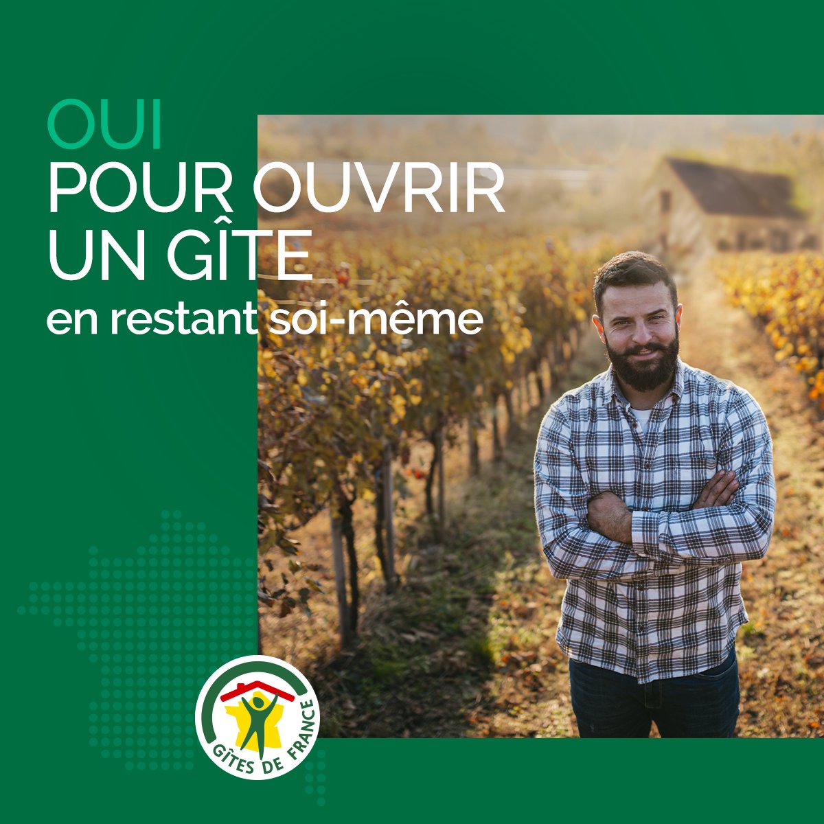 🏡 Ouvrez un gîte qui vous ressemble et faites partie des 42 000 heureux propriétaires Gîtes de France® ! bit.ly/3EviiE9
