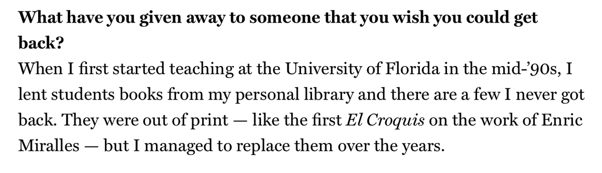 Hear hear! I've learned numerous times over the years to be careful lending books to others, not just students. I used to assume people appreciated books the same way I did, only to to get them back with dog-eared corners, damaged covers, or not at all.