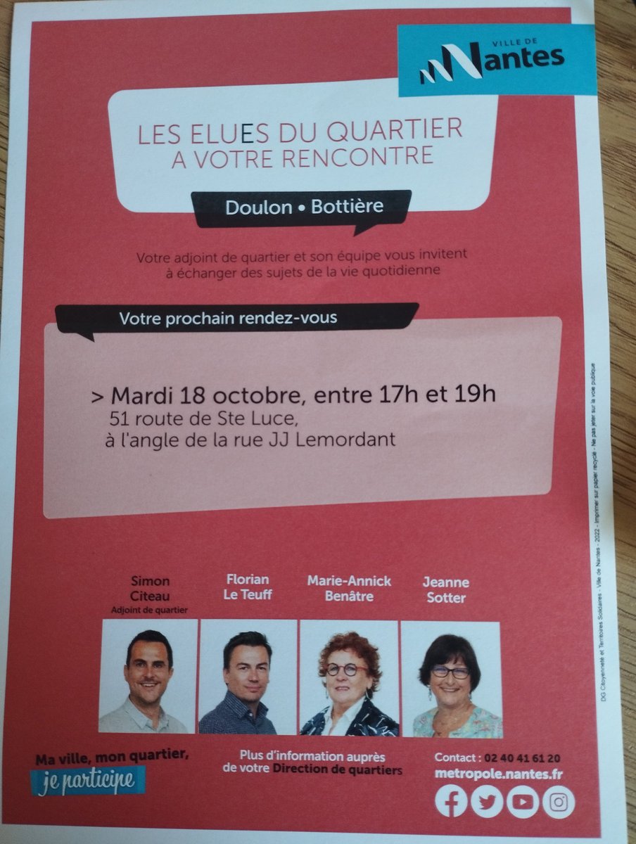imhotep44's tweet photo. @SimonCiteau une rencontre avec certains riverains à l'angle de deux rues. Merci, car sur le principe on ne peut qu'adhérer ! Quels thèmes souhaitez vous aborder ? Certains riverains ne sont pas conviés et ne comprennent pas pourquoi (copropriétés adjacentes a JJLM) https://t.co/Nt6IAGjnZ5