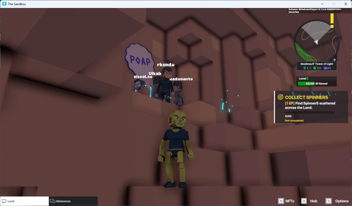 s1663609's tweet photo. @TheSandboxGame @deadmau5 I just participated in the #SandboxAlphaS3Giveaway for a chance to win 500 SAND! Found George from the Metaglitch in @deadmau5's Tower of Light, check out my screenshot below!
👇 https://t.co/FY29TdcrVk