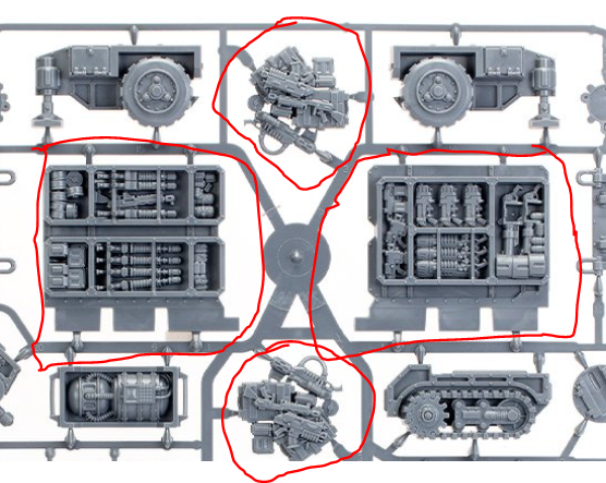 TheLilMek's tweet photo. Weapons lockers and ready to paint objective markers? awesome.
I wonder if the new saw (pic 2) also fits on the Servohaulers (pic 3)...
#KillTeam #ShadowVaults https://t.co/u1NYSgi8lD