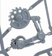 TheLilMek's tweet photo. Weapons lockers and ready to paint objective markers? awesome.
I wonder if the new saw (pic 2) also fits on the Servohaulers (pic 3)...
#KillTeam #ShadowVaults https://t.co/u1NYSgi8lD