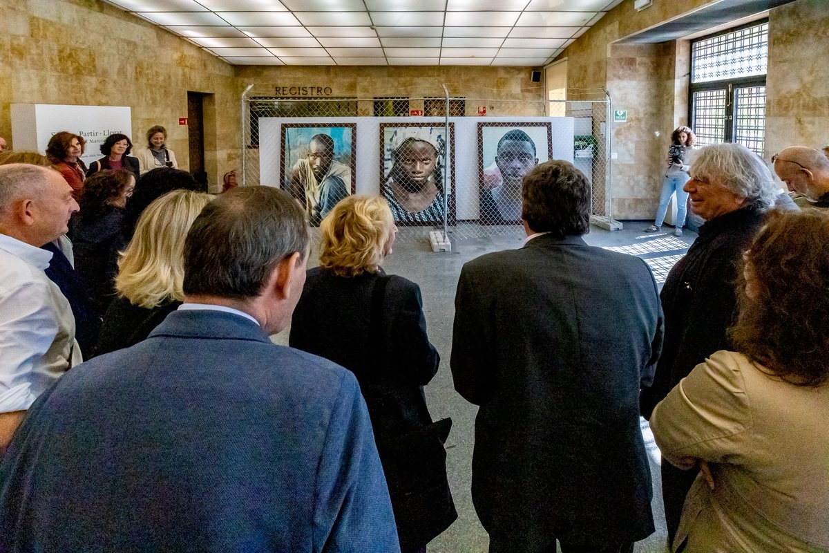 📷El ministro <a href="/joseluisescriva/">José Luis Escrivá</a> inaugura la exposición “Soñar – Partir – Llegar” en la Sala de Tránsito del <a href="/inclusiongob/">Ministerio Inclusión Seguridad Social Migraciones</a> 

🗓️ La muestra del artista <a href="/_angelmarcos/">Ángel Marcos</a> se podrá visitar hasta febrero de 2023

inclusion.gob.es/web/guest/w/el…