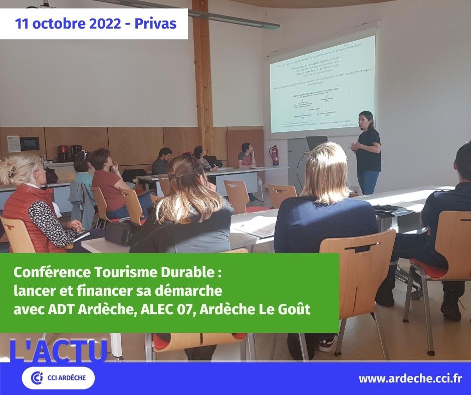 [direct]
Intervention de Julie HERAUD, <a href="/FTC_Ecorismo/">Cabinet-conseil FTC</a> 
15 pros du tourisme réunis pour découvrir des solutions techniques, pratiques et financières afin d'engager et financer la transition écologique 
#tourismedurable
@ArdecheTourisme