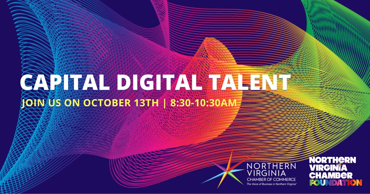 Register by tomorrow at noon and discover the 8 strategies that will help you build your organization's own digital talent pipeline at our Capital Digital Talent event. Reg here: ow.ly/TL3M50KIeSc #novaworkforce