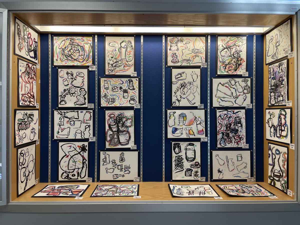 Awesome project, awesome results! "Blind Contour Watercolor" by 8th grade students...<a href="/FTSHunterdon/">FTS Hunterdon</a> @MsGooditis <a href="/timkoteaches/">Hunter Timko</a> <a href="/NicholasADiaz/">Dr. Nicholas Diaz</a> <a href="/ArtEducatorsNJ/">AENJ</a>