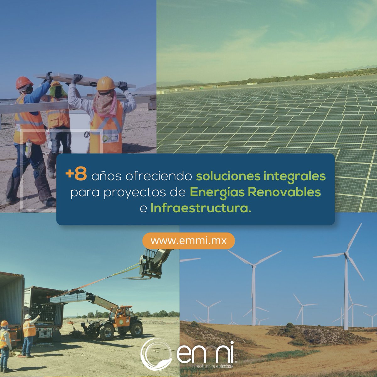 EMMI_Mexico's tweet photo. En EMMI brindamos un servicio integral a la medida para tu negocio. Visita nuestro sitio web: https://t.co/5ZmriCf81J y conoce las soluciones con las que podemos apoyarte.⚡🌳
 #Renovables #InfraestructuraSustentable #Autoconsumo #InstalacionesElectromecánicas #EPC #OyM https://t.co/Zdm8JcLY5B