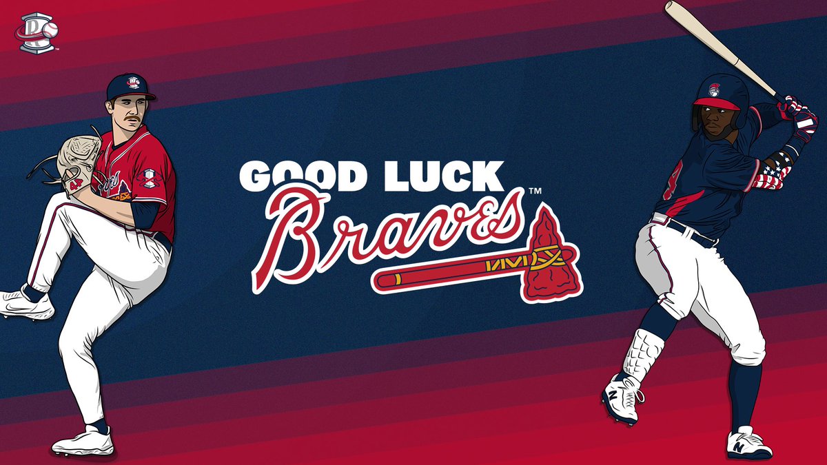 Let’s run it back, shall we? Good luck, @Braves ! #RomeToTheShow | #Back2Battle