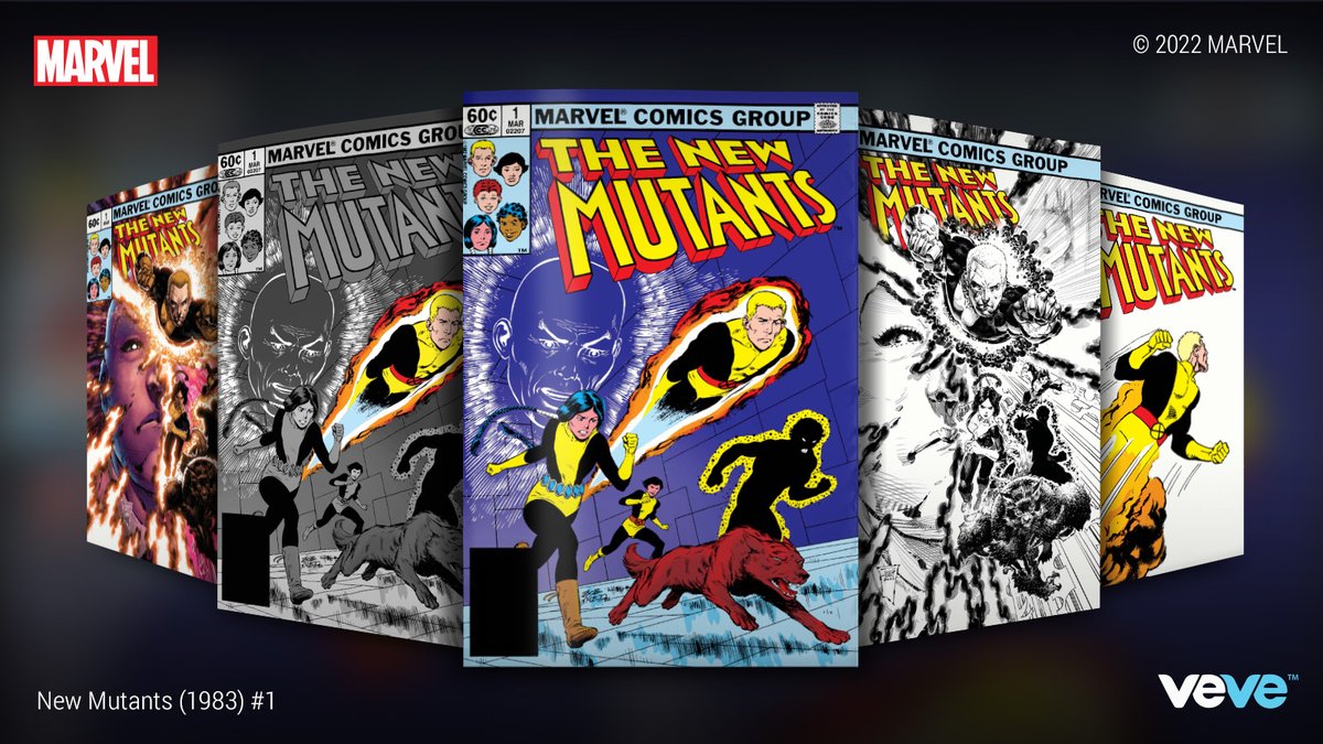 30 MINUTES!

<a href="/Marvel/">Marvel Entertainment</a>’s New Mutants (1982) #1 features VeVe-Exclusive Rare &amp; Ultra Rare covers by <a href="/philipsytan/">philip tan</a> and <a href="/IsraelSilvaArt/">Israel Silva</a>. Drops at 8 AM PT in blind box format: bit.ly/3ekRkEE

#MARVELxVeVe