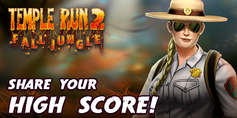 Temple Run - What's your Fall Jungle high-score