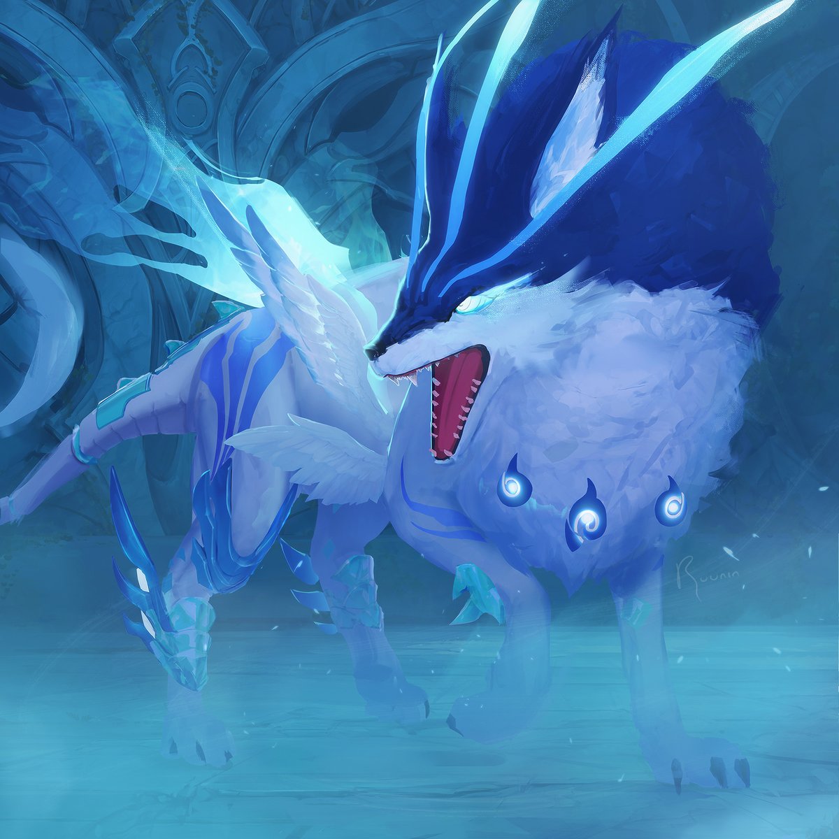 Genshin Tarot In Development on Twitter "RT RuuninArt Wolvendom