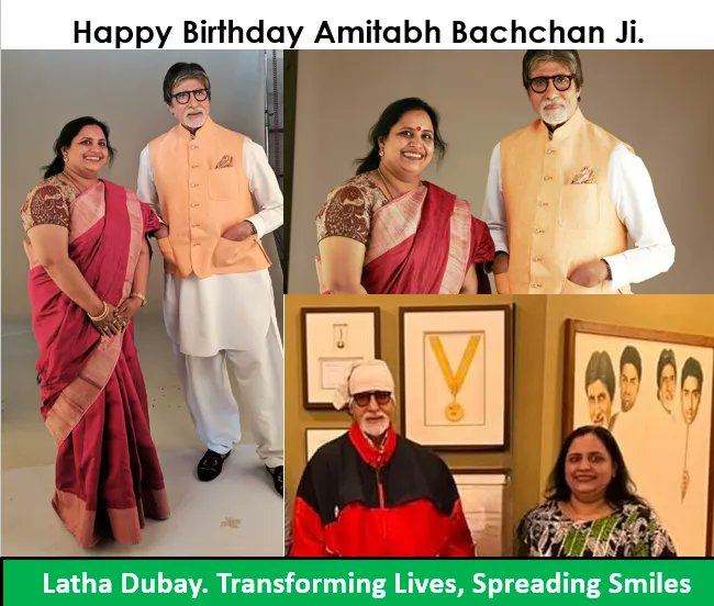 dubay28's tweet photo. Happy 80th birthday Shri Amitabh Bachchan Ji. May you be blessed with good health and happiness always. 
#AmitabhBachchan
#AmitabhBachchan80
#happybirthdayamitabhbachchan 
#AmitabhBachchanBirthday
#celebrations
#abefteam https://t.co/MmBw6KQqa5