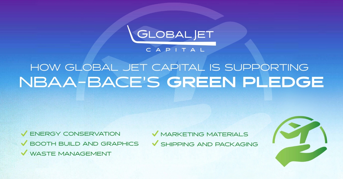 We're committed to sustainability – in the sky & on the ground. Which is why we're taking @NBAA’s Sustainability Pledge: an effort to make #NBAA2022 the most environmentally sustainable show. Visit us at Outdoor Aircraft Display 304 & find the perfect solution for your aircraft.