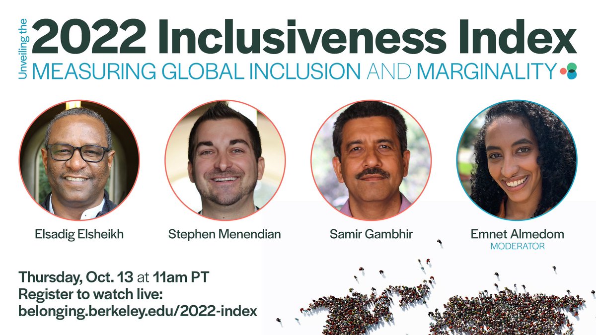 Join OBI this Thursday, October 13, at 11 AM PT for a virtual event to announce the results of our 2022 Inclusiveness Index and demonstrate our new interactive data table with <a href="/SMenendian/">Stephen Menendian</a>, <a href="/SamirGambhir/">Samir Gambhir</a>, <a href="/alsadig/">Elsadig Elsheikh</a>, moderated by <a href="/emnettt/">emnet</a>! 

Sign up:
secure.everyaction.com/7IH0rhYzukCs3M…
