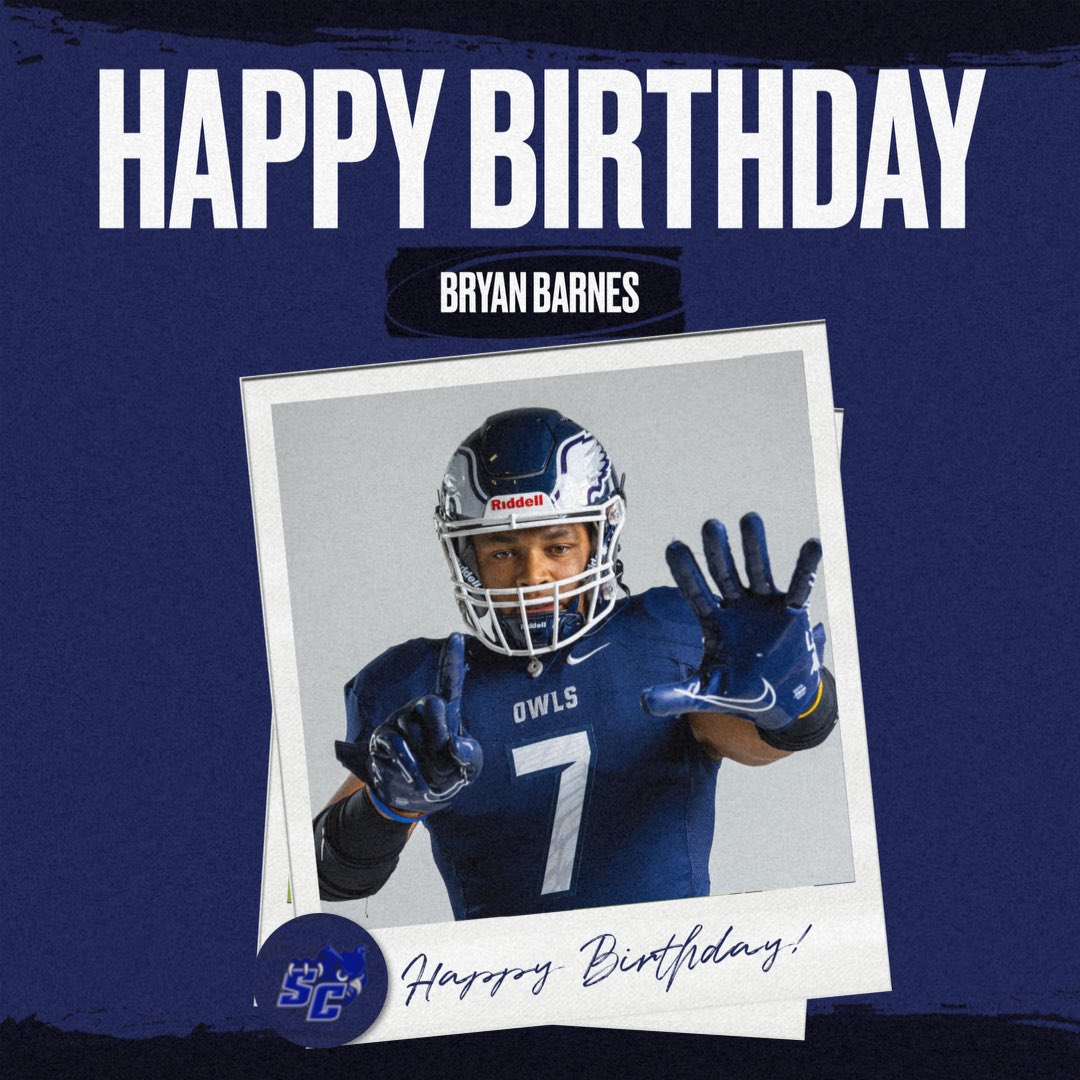 HBD! ⁦<a href="/TheBryanBarnes9/">Bryan Barnes</a>⁩ 🦉🏈