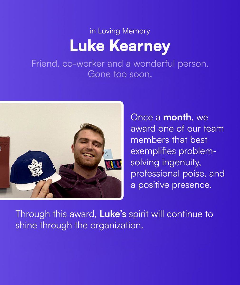 getswift_'s tweet photo. During his short time at GetSwift, Luke touched our hearts in so many ways. We are lucky to have so many special memories of our dear colleague and friend.

#employeeofthemonth #award #loyalty
#delivery #deliveryfood #deliveryservice #ecommerce  #organizer #marketplace #b2b https://t.co/tigAdYDiFN