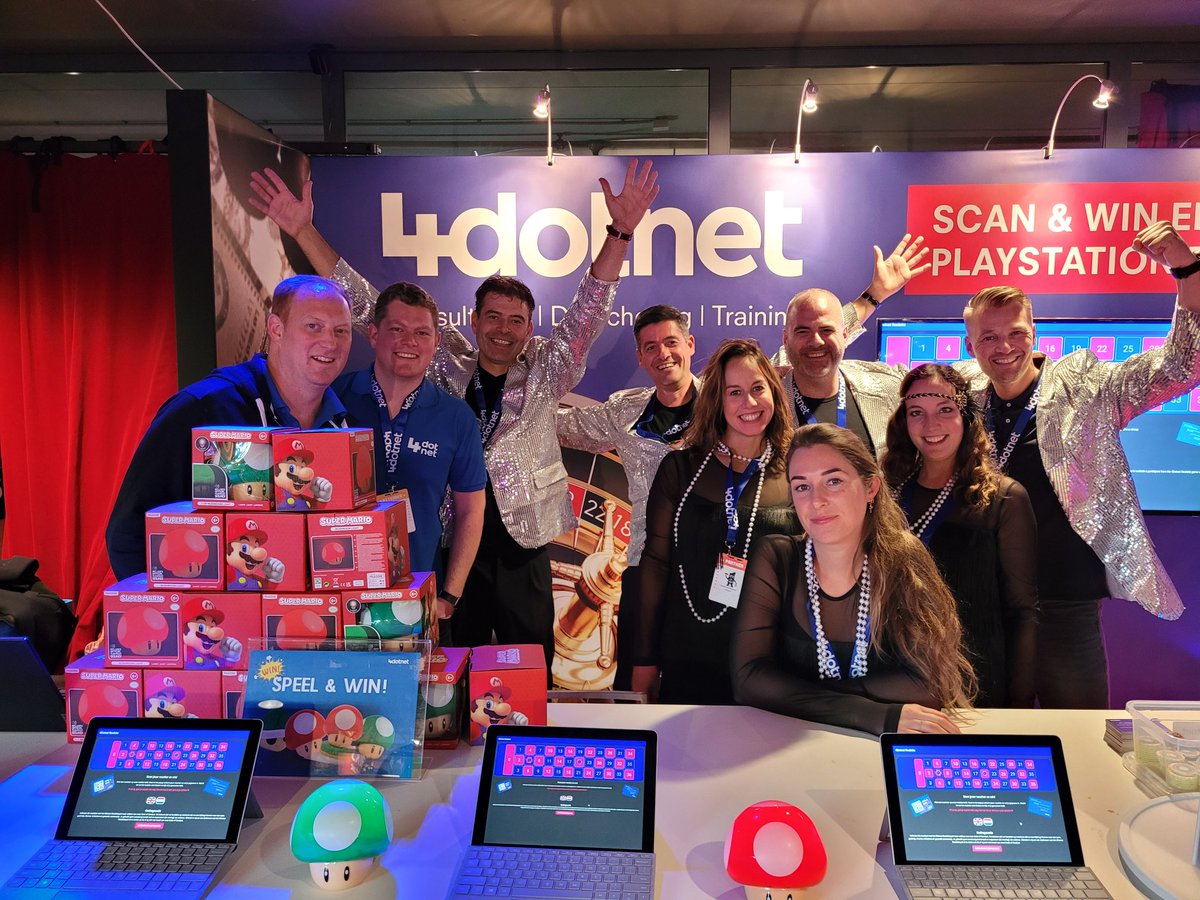 4Dotnet <a href="/TechoramaNL/">TechoramaNL</a>! #techorama