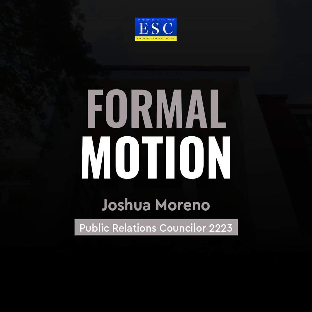FORMAL MOTION | October 11, 2022

A formal motion against Councilor Joshua Moreno was received by the Office of the Chairperson.

You may access the formal motion through this link: tinyurl.com/FormalMotionCo…