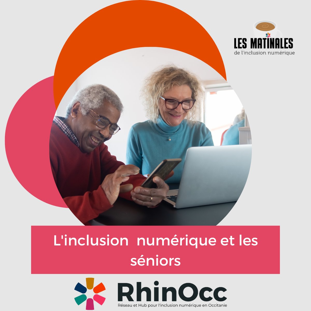 🎥 [𝗟𝗘𝗦 𝗠𝗔𝗧𝗜𝗡𝗔𝗟𝗘𝗦]

Les Matinales de l'inclusion numérique sont de retour ! 

🗓️​ Rendez-vous le 𝟮𝟬 𝗼𝗰𝘁𝗼𝗯𝗿𝗲 à 𝟬𝟵𝗵𝟬𝟬 pour notre matinale sur l'#inclusion #𝗻𝘂𝗺𝗲𝗿𝗶𝗾𝘂𝗲 𝗲𝘁 𝗹𝗲𝘀 𝘀𝗲́𝗻𝗶𝗼𝗿𝘀

➡️ Inscrivez-vous : lnkd.in/efpEtS7n