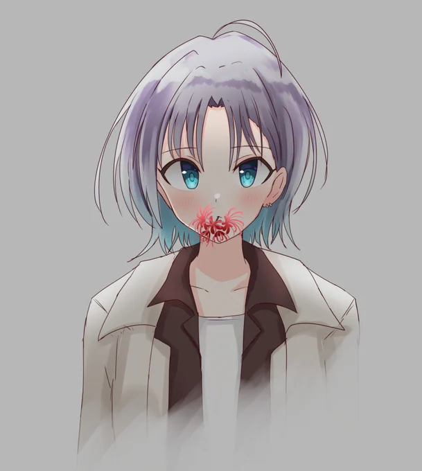 19. もぐもぐ彼岸花#浅倉透 #100日チャレンジ 